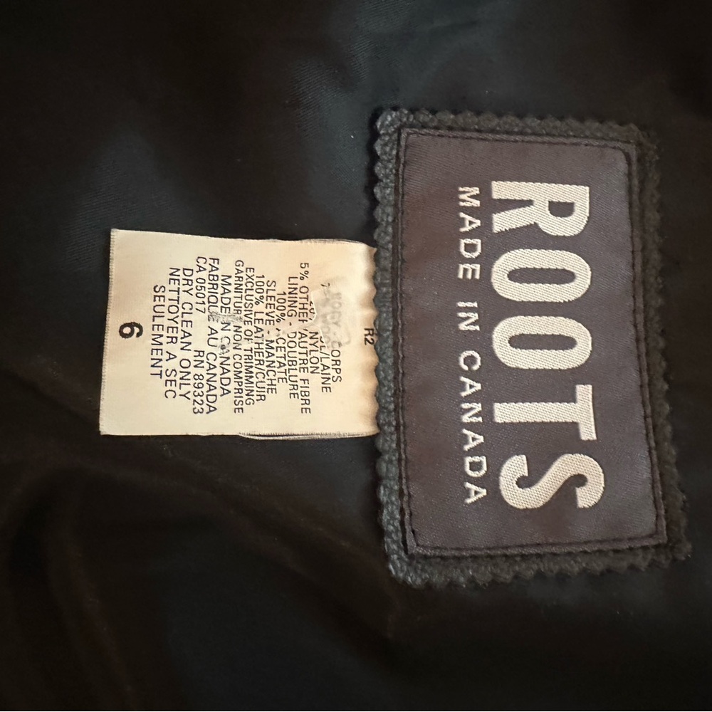 Limited Edition Roots "Canada" Varsity Jacket Leather sleeves 6 - Picture 7 of 8